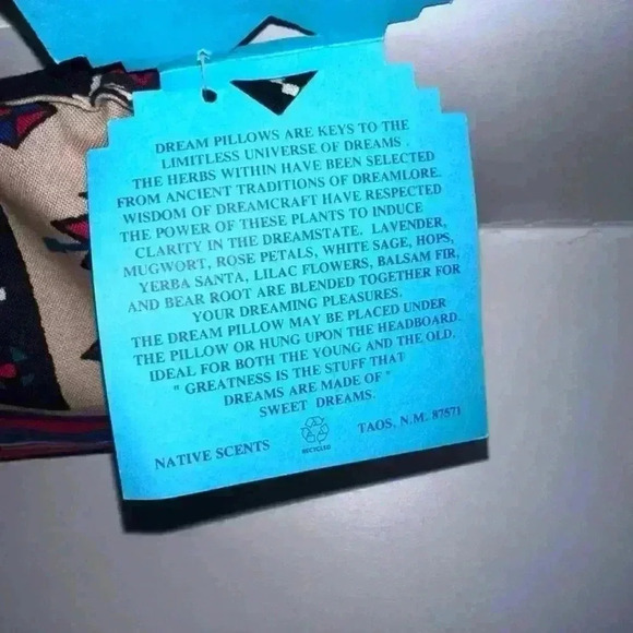 Native Scents Dream Pillow One Size Beige Red - Picture 5 of 7